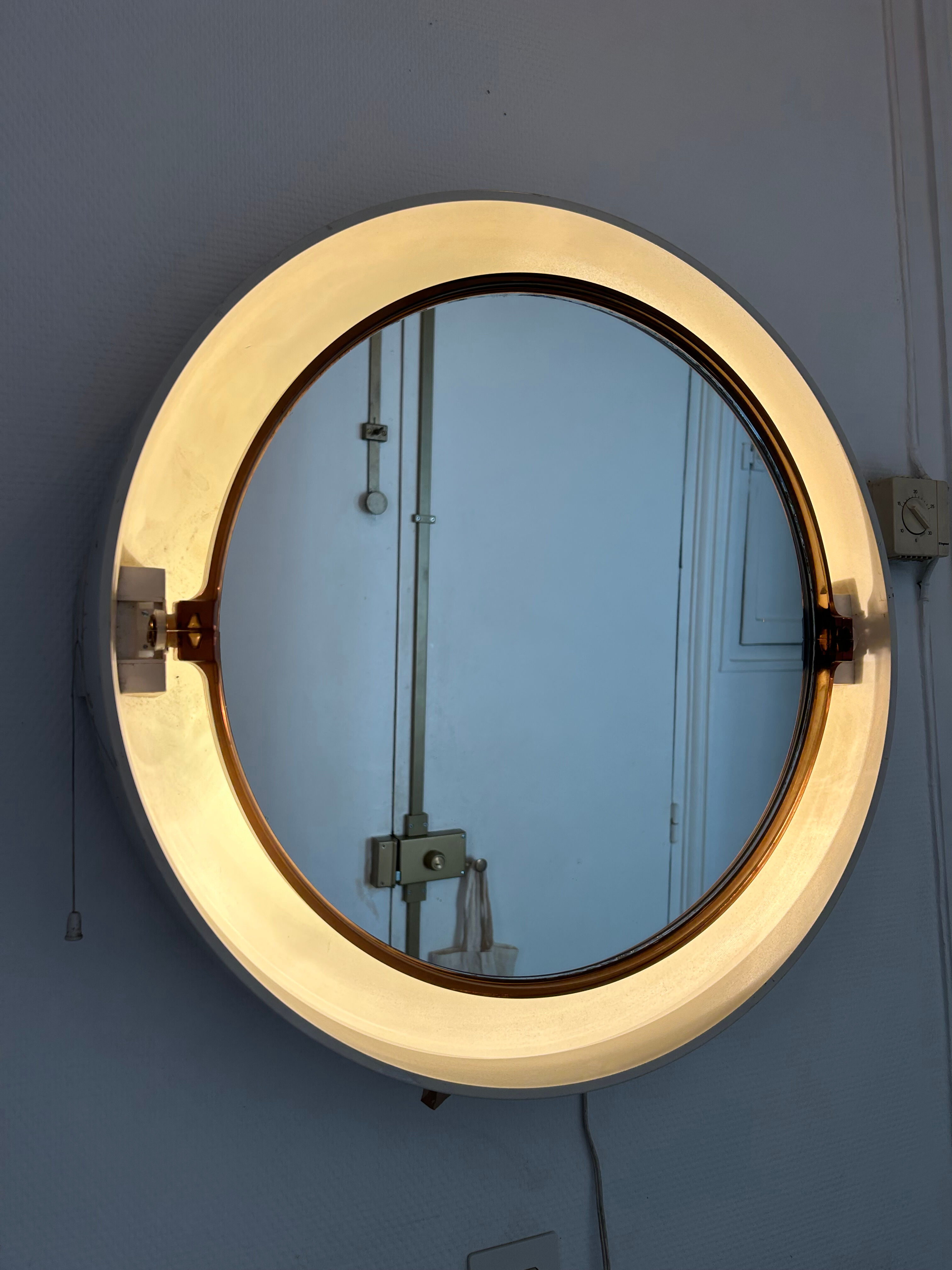 Allibert vintage light mirror
