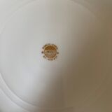 Two plates Limoges porcelain