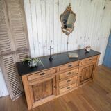 Old restored buffet style professional furniture