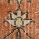 7x10 Turkish Brunt Red Vintage Area Rug, 221x323Cm