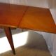 Vintage extendable rectangular table from the 1950s