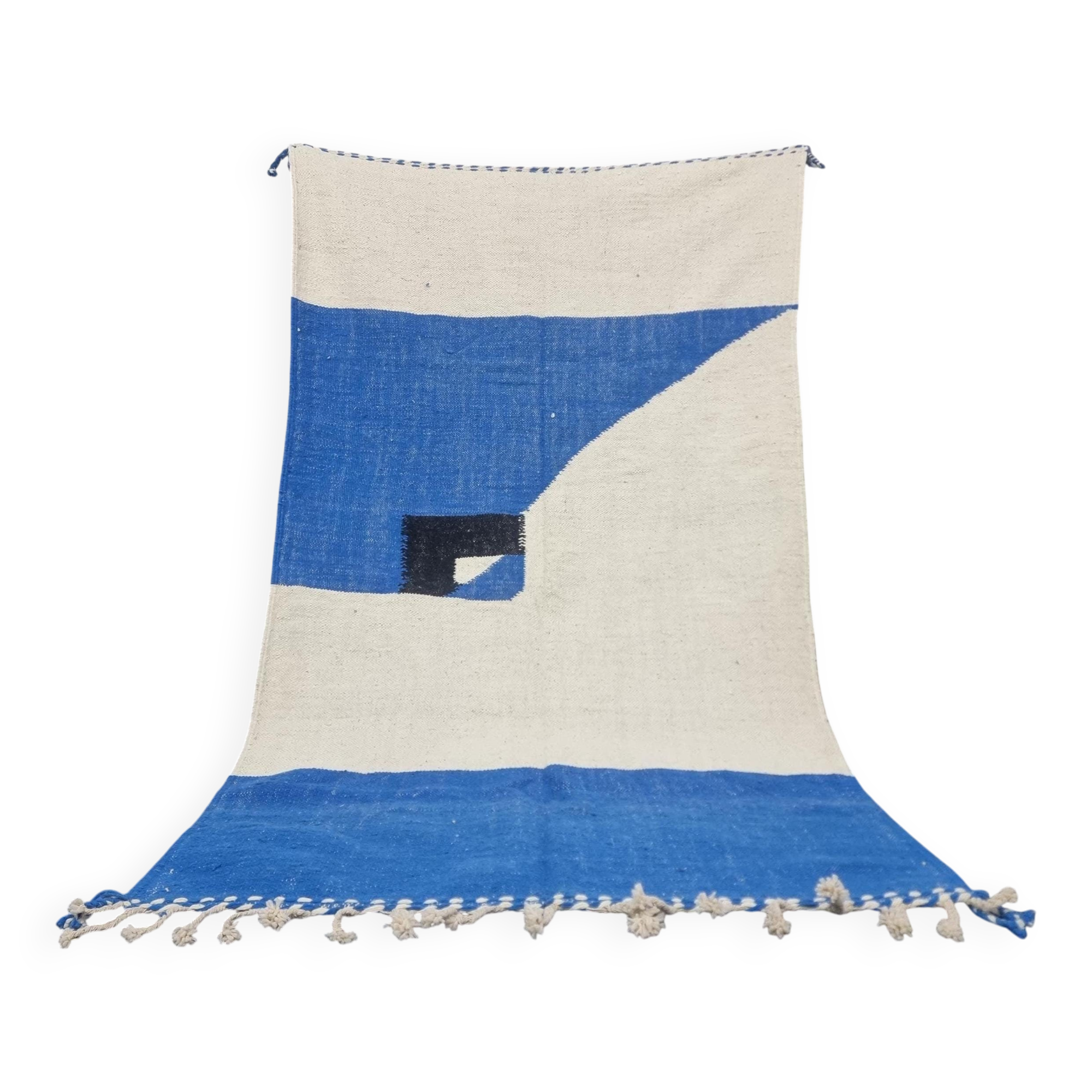 Superb Moroccan wool rug, handmade, dimensions 250x150 cm.