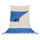 Superbe tapis marocain en laine, fait main, dimensions 250x150 cm