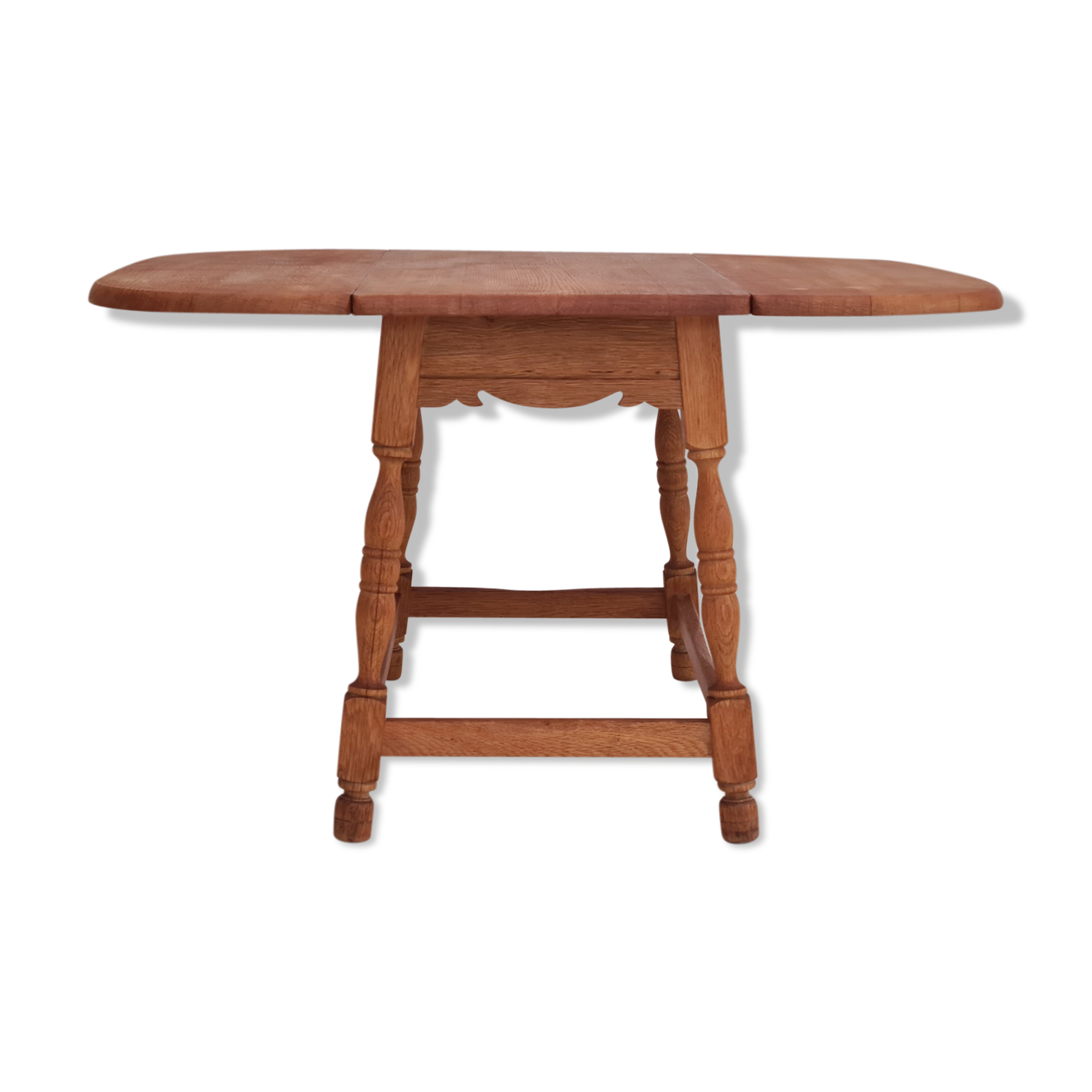 60s, coffee table, Danish design, Henning Kjærnulf style, oak, original very good condition