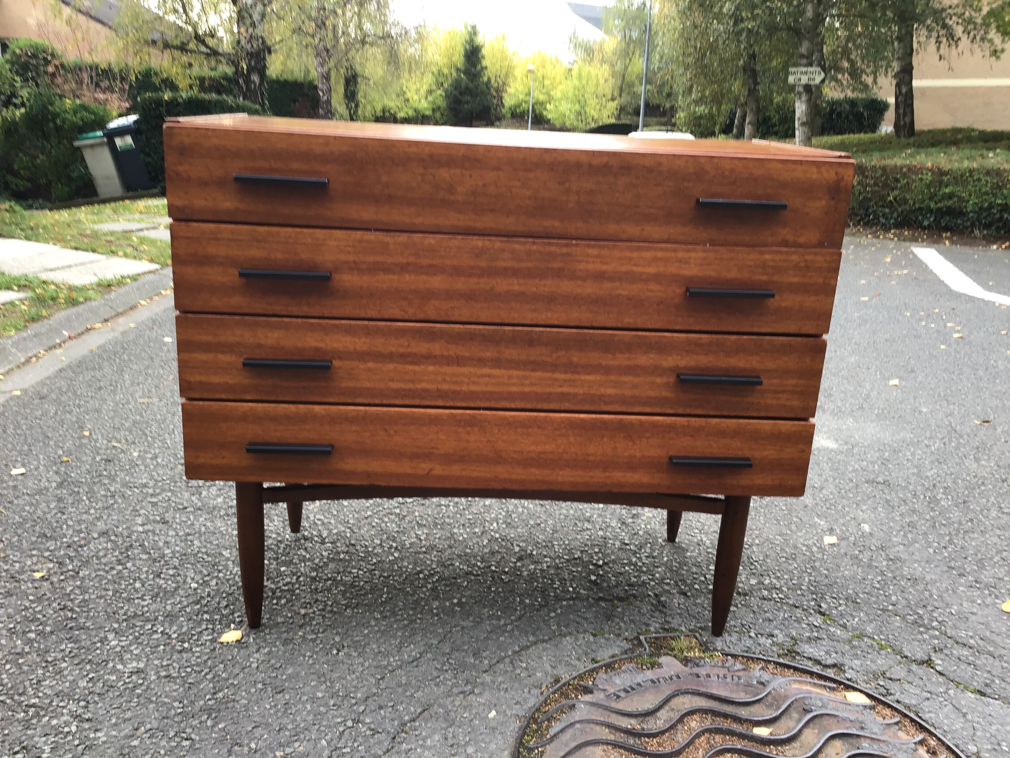 Scandinavian chest of drawers from the 60s