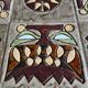 60s coffee table with “tiki” motif Raymond Corroyez