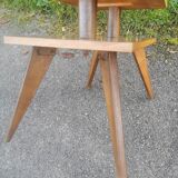 Table vintage pieds compas