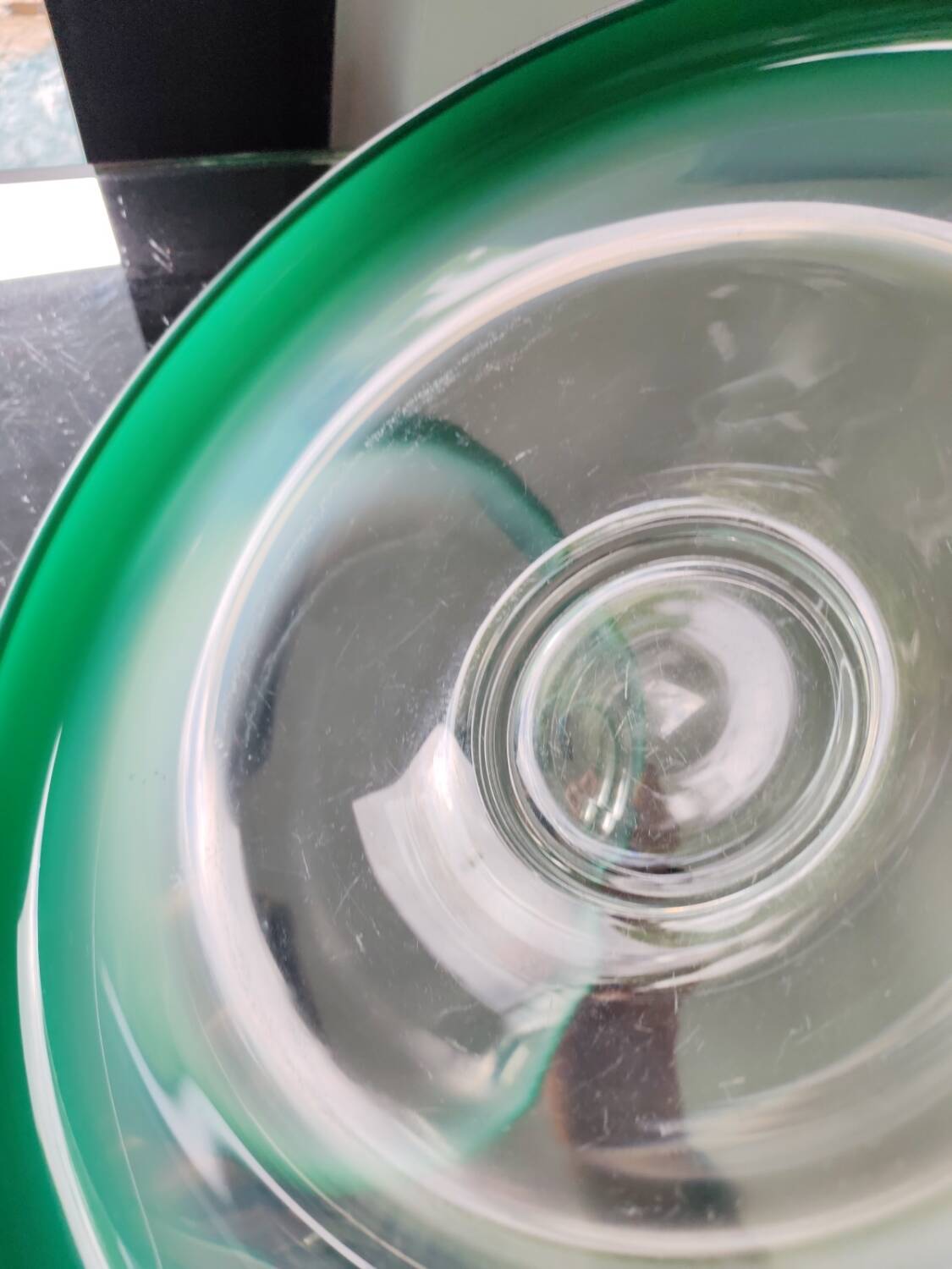 Glass bowl by wmf ikora, circa 1930.