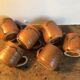 Set of 6 vintage stoneware cups