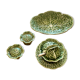 Set of 3 vintage pieces of serving cabbage, salt-pepper, mustard and ravier