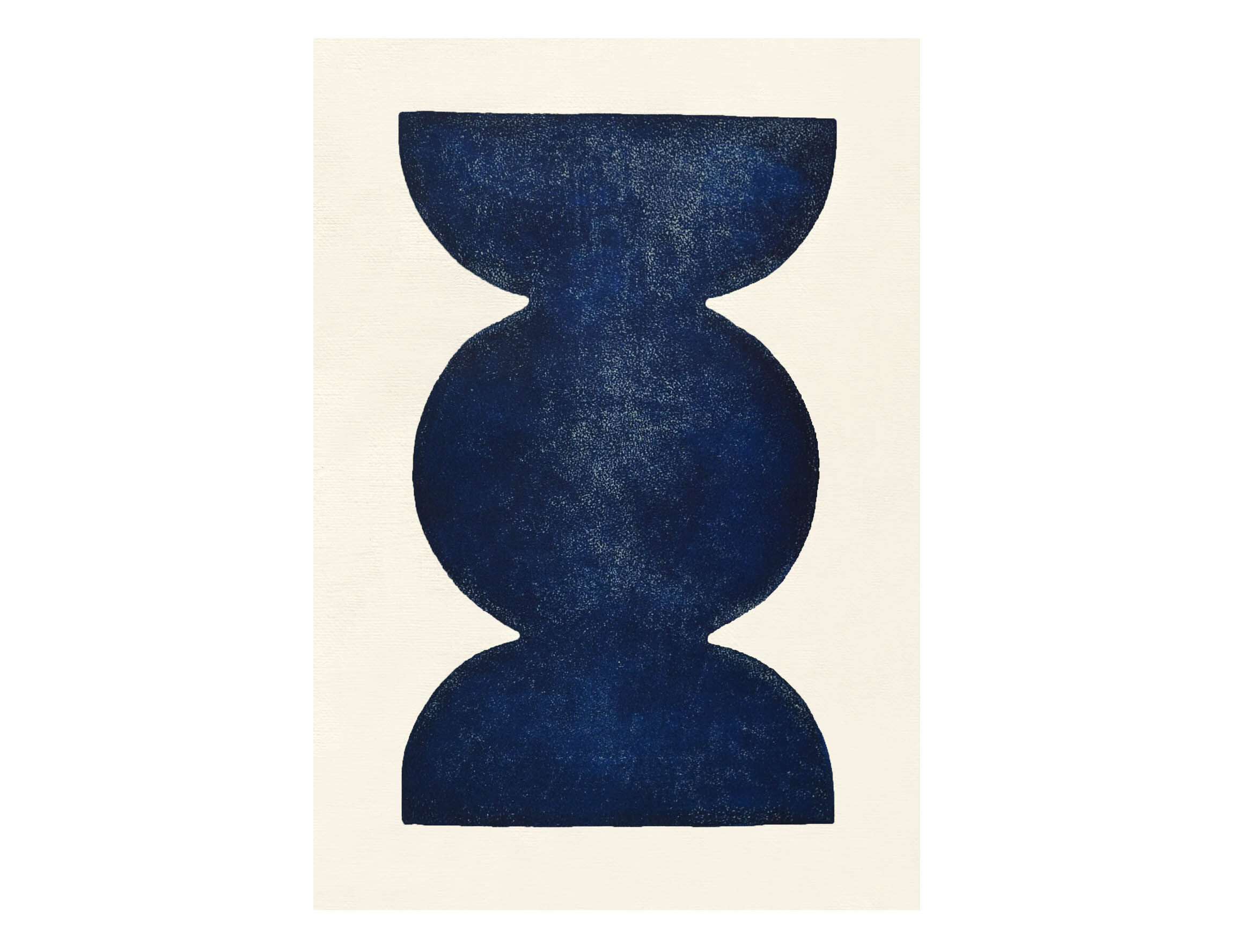 Ensemble de 10 peintures sur papier signées eawy