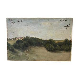 Landscape painting 1905