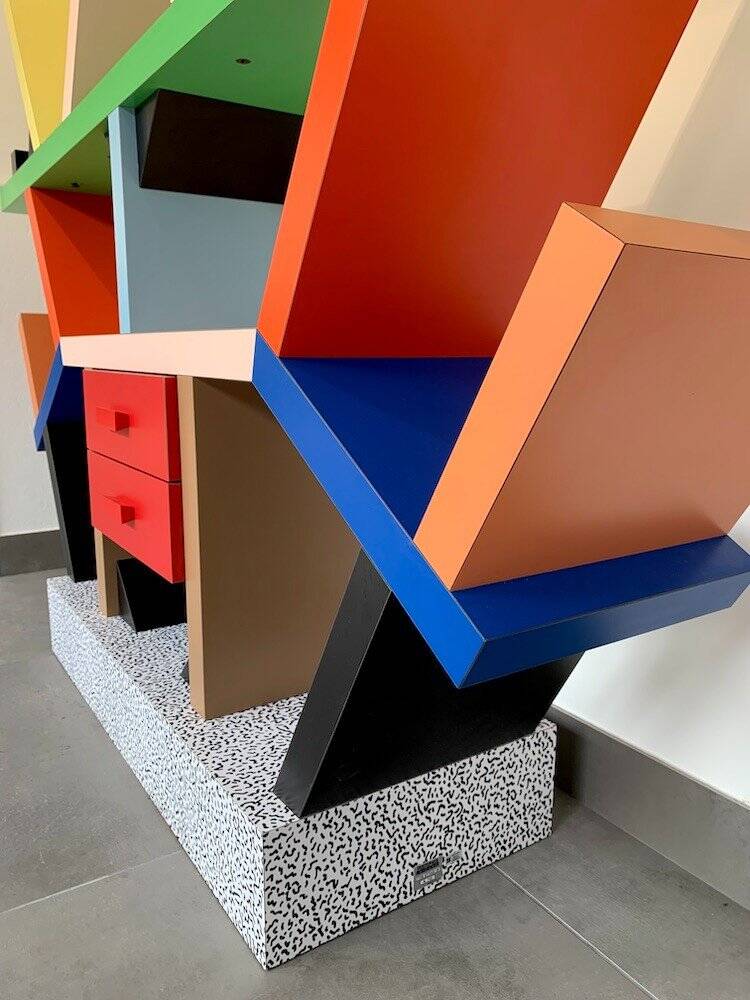 Ettore Sottsass - Carlton Library, Memphis Milano edition