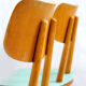 Chaises de salle à manger vintage en bois de Ton, 1971