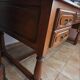 Solid oak desk