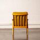 Boomerang armchair, original fabric