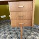 Bureau en bois vintage 60-70