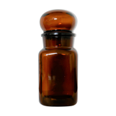 Flacon d'apothicaire fiole de pharmacie vintage