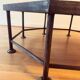 French Octagonal Travertine Coffee Table in the Style of Maison Jansen, 1960s