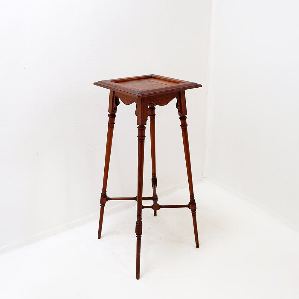 Antique wooden stool - Art Nouveau style