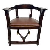 Rare Secession armchair by Anton Pospischil