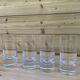 Ensemble de 4 verres tumbler en cristal, Moser