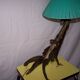 Lamp Zoomorphic Rooster metal 50s