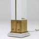 Theo Verhulst 1982 Perspex Palm Floor Lamp