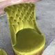 Paire de chauffeuses fauteuils crapaud 1930