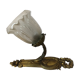 Bronze wall lamp