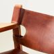 Borge Mogensen Pair of Spanish Chairs model 2226 for Fredericia Denmark 1958