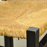 Set of 6 dining chairs with wicker seats by Martin Visser and produced by ‘t Spectrum, 1970s