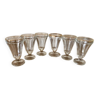Antique liqueur glasses