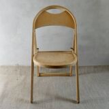 Folding wooden chair model No 24 OTK, around 1960