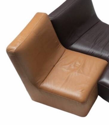 Leather sofa Ligne Roset model Confluence