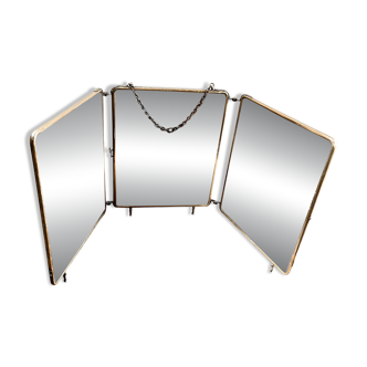 Very large triptych mirror from the early 20th century.