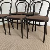 Set of 5 chairs Thonet year 70