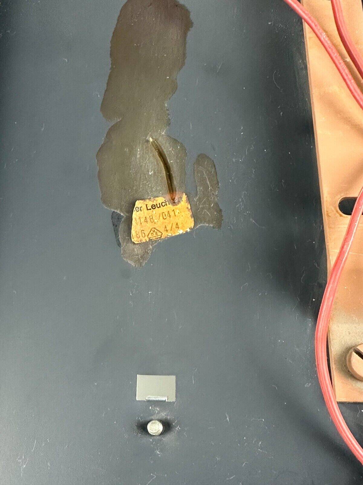 60s 70s ice glass flush mount ceiling lamp by Kaiser Leuchten Germany