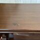 Louis Philippe console in teak from the 1950s - Indonesian craftsmanship.