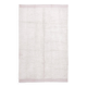 Tapis rose doux et discret 300x200 cm, tapis en laine rose de style marocain