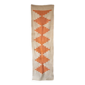 Long Argentinian rug 100% pure apricot wool