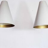 Pair of metal tapered suspensions