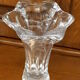Vintage crystal vase from the 1960s-1970s