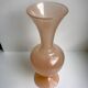 Pale pink opaline vase 40s