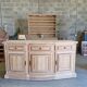 Buffet in solid cherry wood, fully sandblasted.