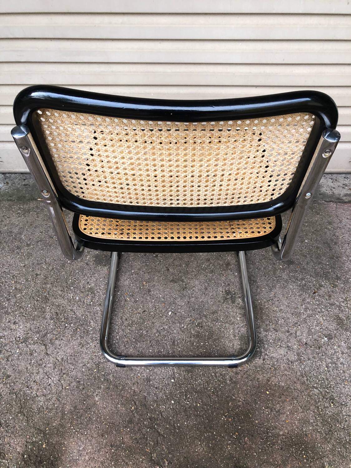 Vintage Cesca B32 chair by Marcel Breuer, Italy, 1989