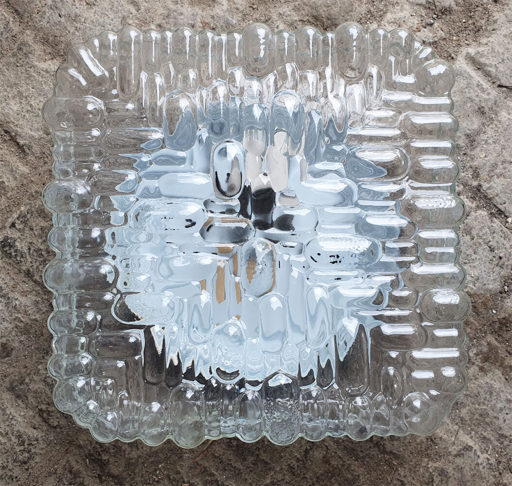 Pair of ceiling lights, design 70s