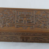 Ancient Asian carved box