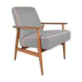Fauteuil « Fox », conçu par H.Lis, totalement restauré, années 1970