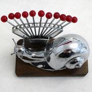 Set de piques à escargots / apéritif Art Déco 1930'
